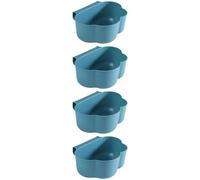 COHEALI 4 Pezzi Cestino per Rifiuti Sospeso da Cucina, Mini Contenitore | Facile da Pulire, Contenuto Visibile, per Bucce di Verdura, Porta del Dormitorio, Scrivania Ufficio