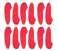 COHEALI 40 Pezzi Protezione per Punte da Chef in Plastica Rossa, Manicotti Antigraffio per Coltelli da Cucina Piccoli, Custodie Pratiche per Proteggere Punte e Conservare Utensili