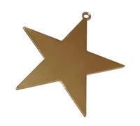 COHEALI 5 Pezzi Accessori per Gioielli DIY in Lega Placcata Oro Ciondolo Stella Cinque Punte per Orecchini Collane e Bracciali Componenti Resistenti e Facili da Personalizzare