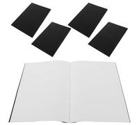 COHEALI 5 Pezzi Quaderno senza Righe Formato A5 Copertina Kraft, 36 Fogli di Carta Bianca Versatile, per Disegno e Schizzi Design Elegante e Tocco Confortevole
