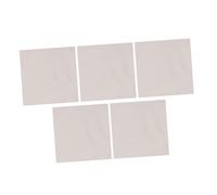 COHEALI 5 Pezzi Tessuto Ricamo in Cotone Lino per Cucito e Te Tessuto Resistente e Morbido per Progetti di Ricamo Manuale e Accessori Sartoriali