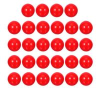 COHEALI 50 Palline da Gioco Apribili in Pvc Rosso da 5cm, 50 Pezzi, Facili da Afferrare, per Feste e Celebrazioni