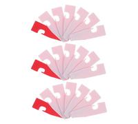 COHEALI 50 Pezzi Cuscinetto Autoadesivo per Piedino Premistoffa in Plastica per Macchina da Cucire Overlock Accessorio Resistente e Leggero per Cuciture Precise su Tessuti Delicati