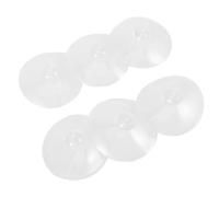 COHEALI 6 Pezzi Ventose per Parasole Auto in Pvc per Parabrezza Anteriore, Leggero e Versatile, per Creare Un'atmosfera Estiva senza Lasciare Tracce
