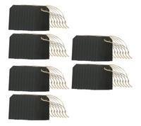 COHEALI 60 Pz etichetta messaggio appeso tag con filo mini segno di lavagna mini etichette price's cartellini prezzi etichette del etichette di marcatura del di legno Black