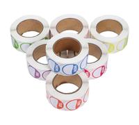 COHEALI 7 Pezzi di Etichette Adesive Data dal Lunedì alla Fine della Settimana, Adesivi Colorati per Giorni Feriali, Etichette Autoadesive per Organizzazione Agenda e Alimenti