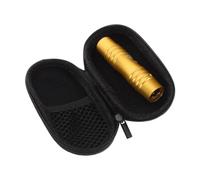 COHEALI Adattatore per Microfono Xlr a 3,5 Mm Oro con Alimentazione Phantom 48v, Amplificatore Segnale Audio Robusto in Metallo e Plastica per Attrezzature Audio Professionali