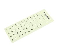 COHEALI Adesivi Tastiera Inglese Luminosi per Laptop e Desktop, Kaki | Facili da Usare, Resistenti All'usura, Finitura Opaca, per Casa e Scuola, Supporto per Tasti