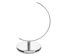 COHEALI Base per Globo Terrestre Base Globo da 25cm in Plastica Argento per Apprendimento Interattivo e Decorazione da Tavolo e Ufficio