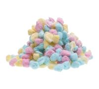 COHEALI Batuffoli di Cotone per Pulizia Viso e Rimozione Make-up 500g per Ragazzo Ragazza Morbidi e Assorbenti, Kit Nascita Palline Colorate Rosa, Giallo e Blu