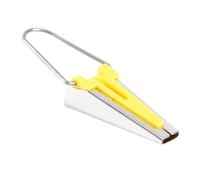 COHEALI Bias Tape Maker Kit Giallo per Cucito e Patchwork Strumento Precisione per Nastro Sbieco in Tessuto Accessorio Artigianale per Bordini e Rifiniture Sewing