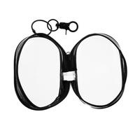 COHEALI Borsa Trasparente in Pvc Organizer per Gioielli Cavi di Ricarica e Oggetti Vari Leggera e Compatta per Viaggi Sport e Uso Quotidiano Protegge dagli Agenti Esterni