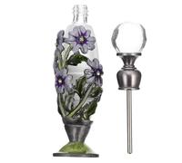 COHEALI Bottiglia per Profumo in Vetro Vintage da 10ml e 7ml, Sottile e Portatile, Decorazione da Scrivania come Regalo Raffinato