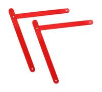 COHEALI Cerniere di Supporto per Scaletta in Acciaio Zincato 56 Cm, Kit Sostituzione Cerniere per Scala Pieghevole e Telescopica, Accessori per Riparazione Scale Ingegneristiche e Uso