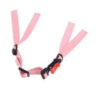 COHEALI Cinturino Sottogola per Casco di Sicurezza Y a Forma di Y in Nylon e Metallo, Regolabile per Comfort e Stabilità, per Ambienti di Lavoro All'aperto Rosa