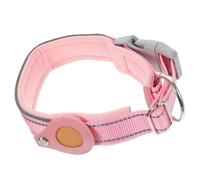 COHEALI Collare Protettivo per Cani con Custodia Compatibile Tracker Neoprene Confortevole e Resistente per Cani di Media Taglia Accessorio Anti-smarrimento per Animali Colore Casuale