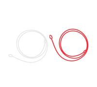 COHEALI Cordino per Auricolari in Silicone 2 Pezzi Punte Rimovibili, Cavo di Sicurezza Flessibile e Morbido per Prevenire la Caduta degli Durante Pendolarismo le Feste