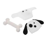 COHEALI Costumi da Animale per Ragazzo Ragazza Ragazza Vestito da Cucciolo all Uncinetto per Ragazzo e Bambine Accessori per Servizi Fotografici Costume per Servizi Fotografici