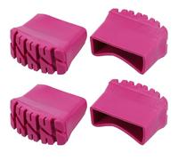 COHEALI Cuscinetti in Gomma Rigida per Scale, Set da 4 Copripiedi Antiscivolo, Piedini per Gambe di Scala Pieghevoli, Paraurti di Sicurezza Protettivi