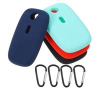 COHEALI Custodia Protettiva in Silicone per Tile Pro 2022 4 Pezzi Colorati Gancio per Chiavi Borse e Valigie per Protezione Anti-Graffio