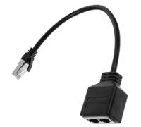 COHEALI Divisore Ethernet Maschio Doppia Femmina Spina Modulare per Connessione di Dispositivi Splitter Ethernet Alta Velocità per Espandere Capacità Rete