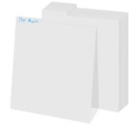 COHEALI Divisori per Dischi in Vinile in Pp, Set da 10 Linguette Scrivibili, Organizer Robusto per Scaffali, Libri e Contenitori Portavinili, Separatori per Archiviazione e Organizzazione