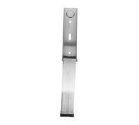 COHEALI Fermaporta Magnetico Pieghevole in Acciaio Inossidabile Argento, Antischiacciamento e Animali, Supporto Robusto per Porta da Pavimento, Antivento Senza Foratura