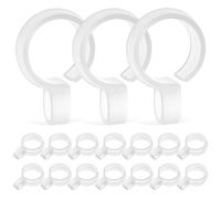 COHEALI Gancio Antivento per Gruccia Grandi Plastico 29-34 | Clothes Drying Rack, Balcone e Stendibiancheria, Apertura Piccola, Uso Semplice, per Barra e Capi