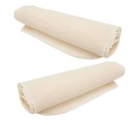 COHEALI Garza Alimentare Riutilizzabile 2 Pezzi 60 Cm, Panno Filtrante per Tofu e Latte di Soia, Colino da Cucina Quadrato per Filtrare Residui e Uso in Vaporiere e Friggitrici Aria