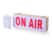 COHEALI Insegna Luminosa LED On-Air in, Luce da Parete per Studio e Casa, Cartello d'Ingresso e Accessori Stanza Personalizzati