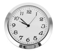 COHEALI Inserto Quadrante Orologio in Metallo da 55Mm Numeri Arabi, Accessorio Artigianale Robusto Guarnizione per Sostituzione e Decorazione Multifunzionale per Orologi da Parete e