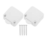 COHEALI Interruttore Porta Luce 2a 12v-250v Bianco per Armadio 2 Pezzi Controllo Automatico On Off 4 Viti Facile da Installare per Luci Armadio