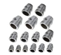 COHEALI Kit 15 Pezzi Cunei da Spacco in Metallo Robusto Manico Rotondo e Conico, Accessori di Sicurezza per Utensili, Rinforzo Manico Martello per Lavori di Falegnameria e Montaggio