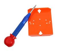 COHEALI Kit di Guida per Trapano Legno con Posizionamento Preciso per Sportelli Cucina e Sportelli Strumento Abs per Foratura e Allineamento di Spinatura e Cerniere Legno Utensile di