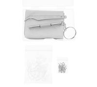 COHEALI Kit Riparazione con Viti e Cacciavite di Precisione Naselli in Silicone Morbido Antiscivolo per Montature Completo per Riparazioni e Manutenzione e Sole Scatola Organizzatrice