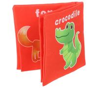 COHEALI Libro di Stoffa per Ragazzo Ragazza Morbido con Tema Animali Libro Attività Sicuro e Leggero per Gioco Sensoriale Educativo per Sviluppo Cognitivo e Creatività Regalo Compleanno