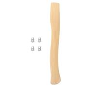 COHEALI Manico in Legno da Taglio 38 Cm Antiscivolo Ergonomico per Sostituzione Manici, Adatto per Legna da Ardere e Campeggio, Accessorio Resistente e Facile da Installare