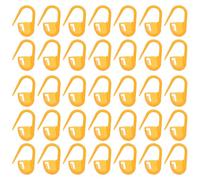 COHEALI Marcatori per Uncinetto in Plastica Arancione, 1000 Pezzi Segnapunti per Maglia e Uncinetto, Accessori per Tracciamento Punti Resistenti per Progetti Fai da Te