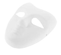 COHEALI Maschera di Carta Bianca per Teatro Design Unico Dipinto a Mano, per Spettacoli Teatrali e Mostre Culturali, Maschera Creativa per Decorazione e Cosplay