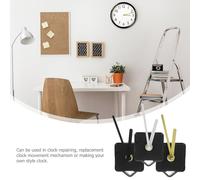 COHEALI Meccanismi Orologio da Parete Silenziosi Batterie Alimentate Kit Movimento Ricambio con Lancette Colorate per Riparazione e Creazione Orologi DIY