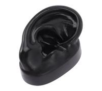 COHEALI Modello di Orecchio in Silicone Riutilizzabile per Pratica Piercing, Espositore per Gioielli Auricolari, Strumento Didattico per Agopuntura e Formazione Professionale