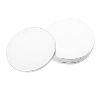 COHEALI Monete Commemorative Vuote in Ferro 44 Mm Bordo Filettato - Set da 4 Pezzi per Incisione Fai da Te - Forniture per Incisione su Metallo per Creazioni Artigianali e Ricordi