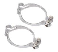 COHEALI Morsetti per Cavi Bici in Acciaio 25,4mm, Clip Fisse per Linee Freno e Cambio, Supporti Resistenti per Gestione Cavi Bici da Corsa e Mountain Bike, Confezione da 2 Pezzi