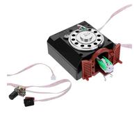 COHEALI Movimento Meccanico per Orologio cucù Vintage in Plastica Nera Richiamo Orario e Precisione, Kit di Riparazione per Orologi cucù Classici da Parete
