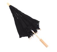 COHEALI Ombrello in Pizzo Bianco da Sposa Grande, Accessorio Fotografico per Matrimonio, Decorazione Elegante per Scena e Festa Nuziale Manico Ergonomico