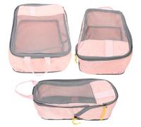 COHEALI Organizer Valigia da Viaggio 3 Pezzi Oxford Funzione di Compressione per Massimizzare lo Spazio e Identificare Facilmente i Vestiti a Casa in Camera