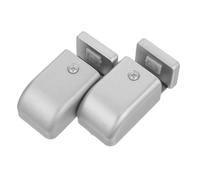 COHEALI Paraurti per Porte Scorrevoli Doccia in Vetro 2 Pezzi, Stabilizzatore Inferiore per Porta in Vetro, Guida per Porte Doccia Compatibile Bagno Moderno e Tradizionale