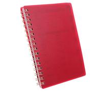 COHEALI Password Notebook Organizer A6 Rosso, Libro delle Password con Indice Alfabetico, Rilegatura a Spirale, Pp e Carta, per Lavoro e Regalo, per Anziani