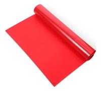 COHEALI Pellicola Termoadesiva in PU per Trasferimento Calore Film Sublimazione Rosso Materiale Resistente per Accessori DIY e Personalizzazione Tessuti