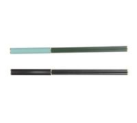 COHEALI Pennelli per Calligrafia Cinese 2 Pezzi in Acciaio Setole Morbide che Non Perdono Peli, per Esercizi di Calligrafia e Firme Professionali